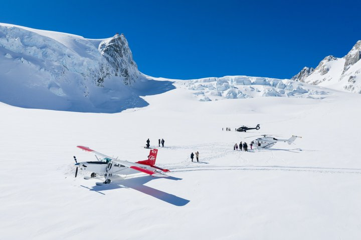 45-Minute Mount Cook Ski Plane and Helicopter Combo Tour - Photo 1 of 13